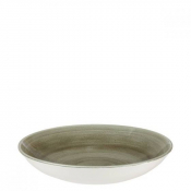 Churchill Stonecast Patina Burnished Green Evolve Coupe Bowl 9.75inch