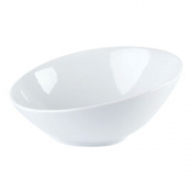 Porcelite Angled Bowl 17cm/7inch 45cl/15oz