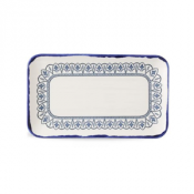 Dudson Harvest Mediterranean Moresque  Organic Rectangular Plate 10.6X6.3inch
