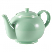 Porcelain Green Teapot 45cl/ 15.75oz