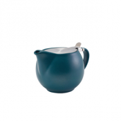 Porcelain Matt Teal Teapot with St/ St Lid & Infuser 50cl/ 17.6oz