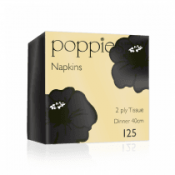 Napkin Black 40cm/2ply x2000