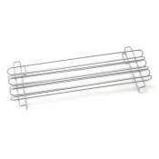 Taco/French Fry Prep Rail (Holds 12x 6inch Taco Shells) Chrome Plated Metal 60x24x7.5cm