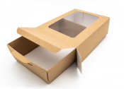Medium Kraft Platter Insert - 1/2 12166 x 50