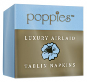 Napkin Airlaid/Tablin Baby Blue 40cm 8 Fold x500