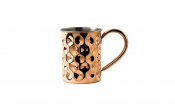 Copper Dented Mug Slim 42cl [14.75oz]