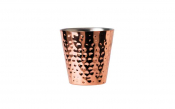 Hammered Double-Wall Tumbler Copper 10cm [3.9inch]