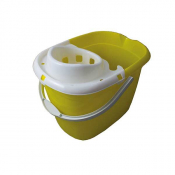 Mop Bucket Plastic Yellow 15L