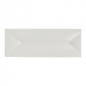 RO White Album Rectangular Tray w/ Indent 28.5 x 10cm (11 1/8 x 3 7/8inch)