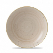 Churchill Stonecast Nutmeg Cream Evolve Coupe Plate 11.25inch