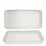 Churchill Stonecast Hints Barley White Rectangle Baking Tray 21X13X2.5inch