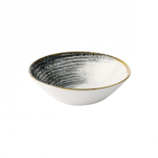 Homespun Accents Black Evolve Deep Bowl 7 3/4inch