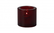 Round Votive Red 7cm [3inch]