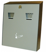 Powder Coated Wall Mounted Ashbin