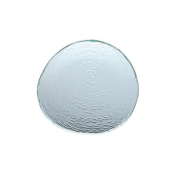 Scape Glass Clear Round Platter 25cm (9 5/6inch)