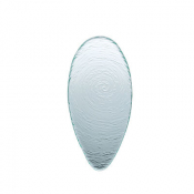 Scape Glass Clear Oval Platter 30cm (11 3/4inch)