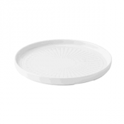 Era Grey Walled Plate 10 2/8inch