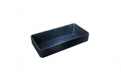 Nara Black Rectangular Deep Bowl 18x9cm