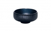 Nara Black Relief Bowl 21cm [8.3inch]