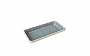 Nara Grey Rectangular Bowl 18x9cm