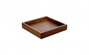 Ananti Walnut Square Box 18cm