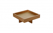 Ananti Square Box Oak (4cm Stand) 18cm [7.1inch]