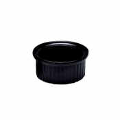 Black Ramekin 9.5 x 3.8cm 12cl (3 3/4 x 1 1/2inch 4 1/4oz)