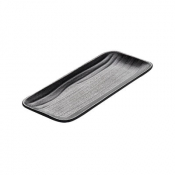 Zen Black Rectangle Tray 11.7 x 2.8cm (4 5/8 x 1 1/8inch)