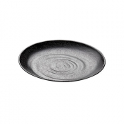 Zen Black Plate 25.7 x 3cm 120cl (10 1/8 x 1 1/8inch 40oz)
