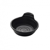 Zen Black Sauce Bowl 11.5 x 5.7cm 18cl (4 1/2 x 2 1/4inch 6 1/4oz)