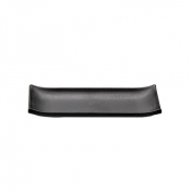 Zen Black Rectangle Tray 9.5 x 2.2cm (3 3/4 x 7/8inch)