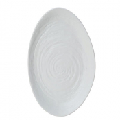Scape White Large Oval Platter 40 x 24.2cm (16 x 9 1/2inch)