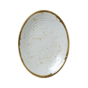 Craft White Oval Plate 26 x 19.7cm (10 1/4 7 3/4inch)