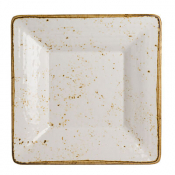 Craft White Square Pebble Bowl 25.4 x 3.8cm 0.9ltr (10 x 1 1/2inch 1qts)