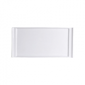 Cafe Porcelain Rectangle Tray Handled 20 x 10cm (7 7/8 x 3 7/8inch)