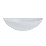 Cafe Porcelain Oval Bowl 15.25 x 9.5cm 17.7cl (6 x 3 3/4inch 6 1/4oz)