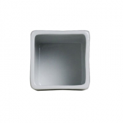 Cafe Porcelain Square Deep Ramekin 4cm 2.85cl (1 1/2inch 1oz)