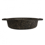 Folio Bronze Induction Buffet Pot & Lid 37.5 x 28 x 8.25cm 384.5cl (14 3/4 x 11 3/4 x 3 1/4inch 130oz)