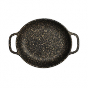 Folio Bronze Oval Handled Casserole 32.4 x 22.9 x 5.4cm 165.6cl (12 3/4 x 9 x 2 1/8inch 56oz)