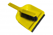 Dust Pan & Brush Set Yellow