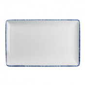Blue Dapple: Rectangle Tray 30.5 x 19.1cm (12 x 7 1/2inch)