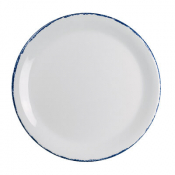 Blue Dapple: Coupe Plate 25.4cm (10inch)