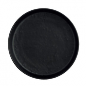 Cali Black Round Melamine Plate 16.4cm (6 1/2inch)
