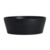 Cali Black Round Melamine Bowl 12.7 x 4.8cm 27cl (5 x 1 7/8inch 9 1/2oz)