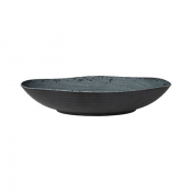Pompeii Slate Medium Shallow Round Bowl 29.8 x 6.7cm 2.5ltr (11 3/4 x 2 5/8inch 2/3qrt)