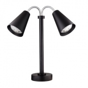Modern Black Double Heat Lamp 220V EU Plug 55.9cm (22inch)