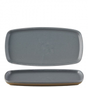 Churchill Emerge Seattle Grey Oblong Plate 11 3/4X5 3/4inch