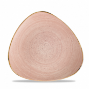 Stonecast Raw Terracotta Lotus Plate 9inch