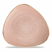 Stonecast Raw Terracotta Lotus Plate 10inch