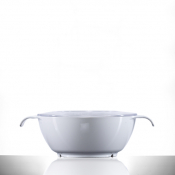 Elite Cereal/Soup Bowl White 13.5cm With Lids x12